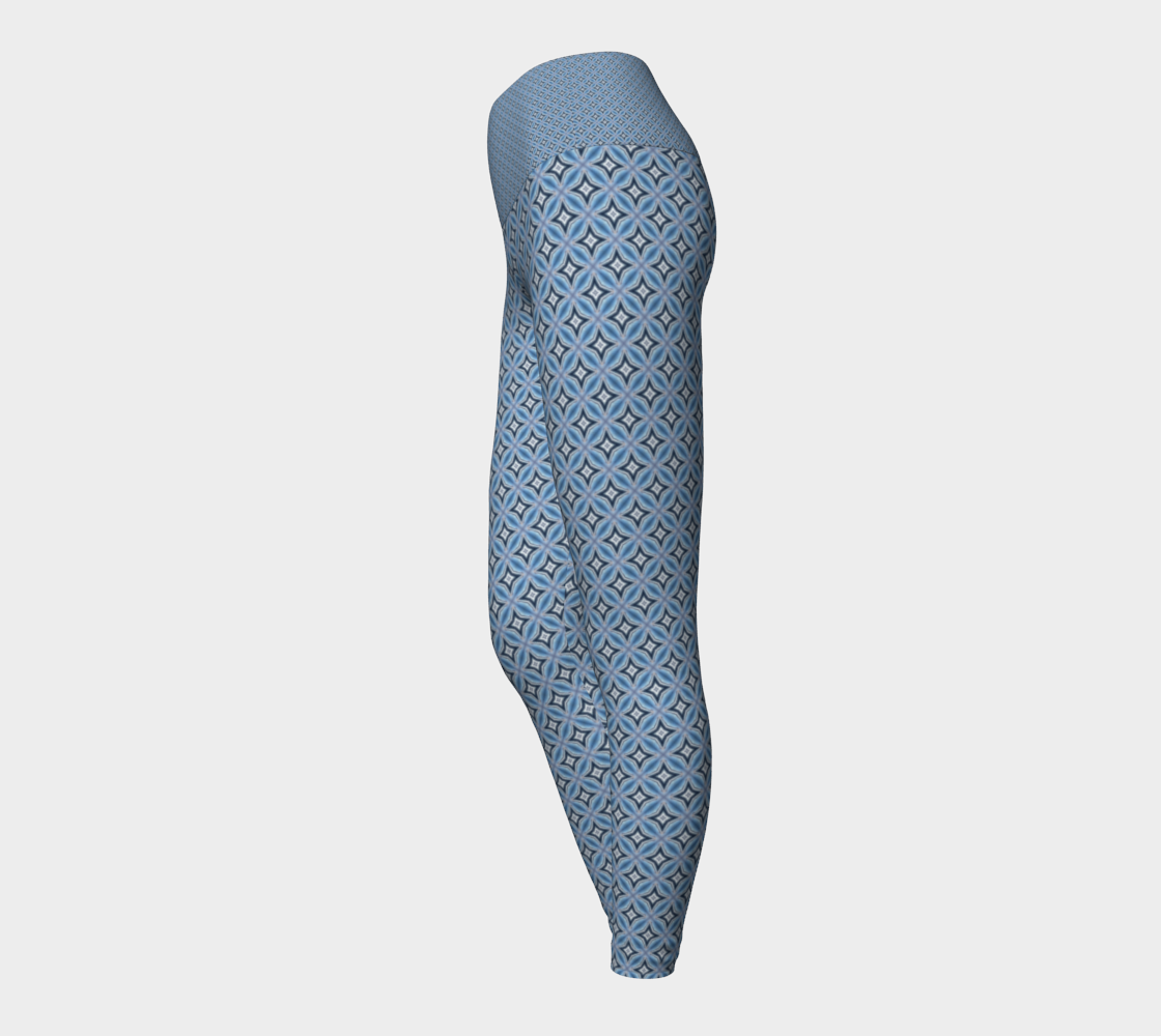 Yoga Leggings - Perpetual Blue