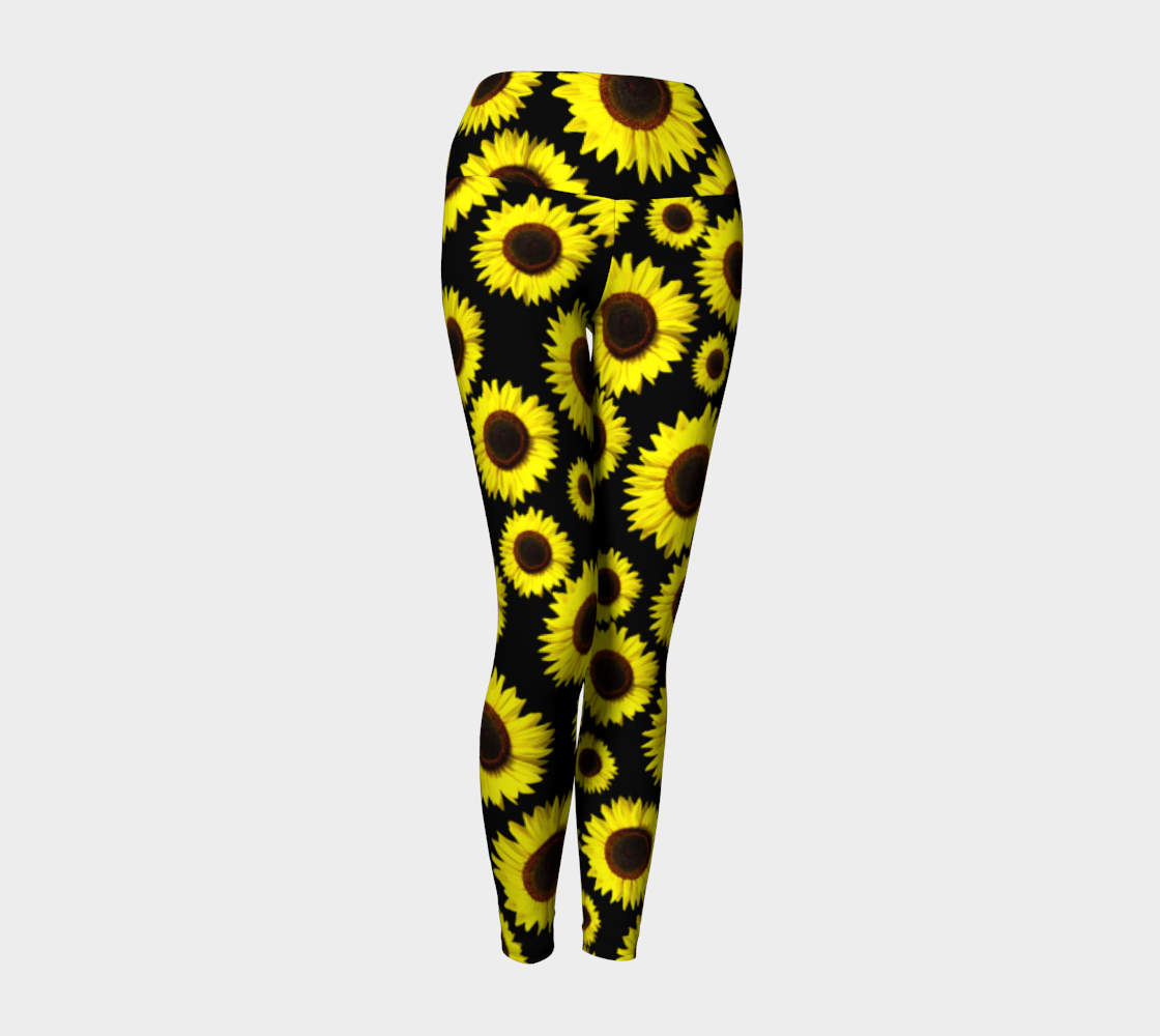 Yoga Leggings - Perennial Sunflower