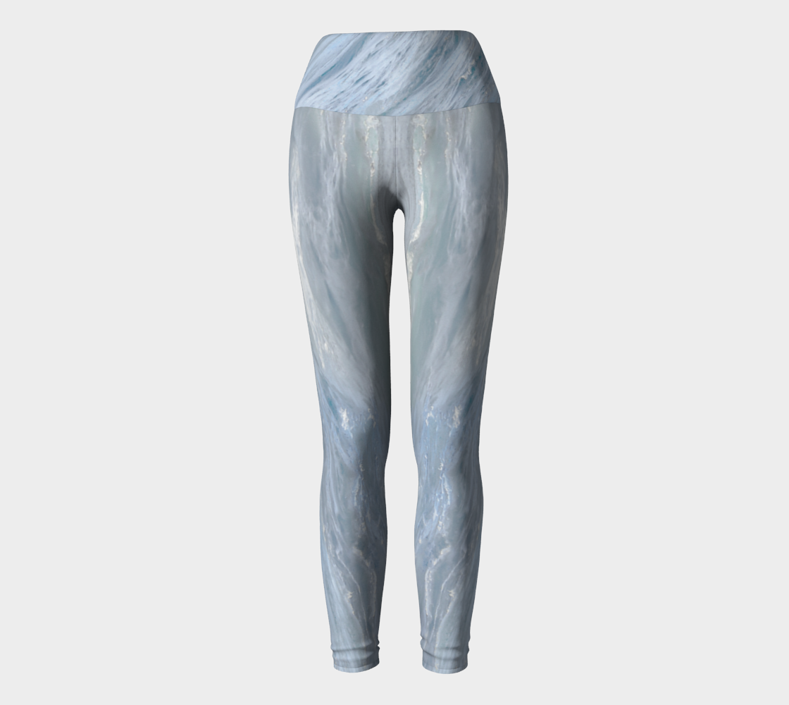 Yoga Leggings - Sea Spray