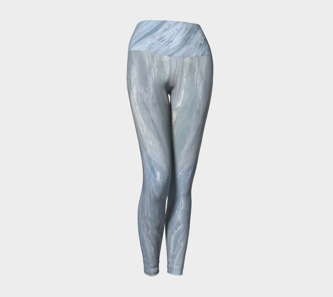 Yoga Leggings - Sea Spray