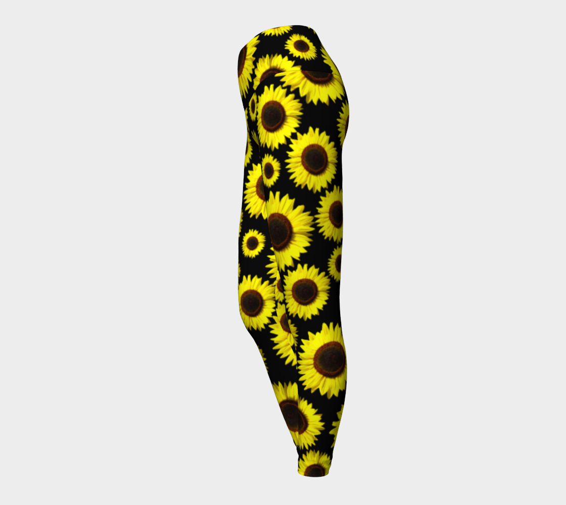 Yoga Leggings - Perennial Sunflower