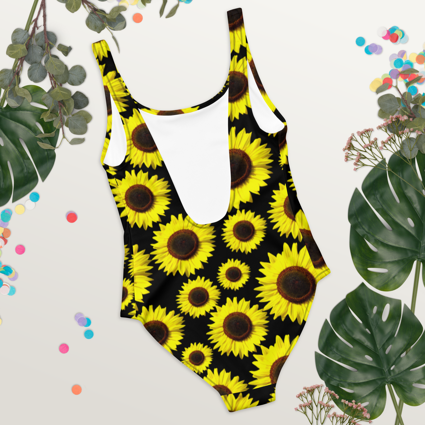 One-Piece Swimsuit - Timeless Sunflower
