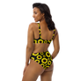 Two-Piece High-Waisted Bikini - Sunflowers