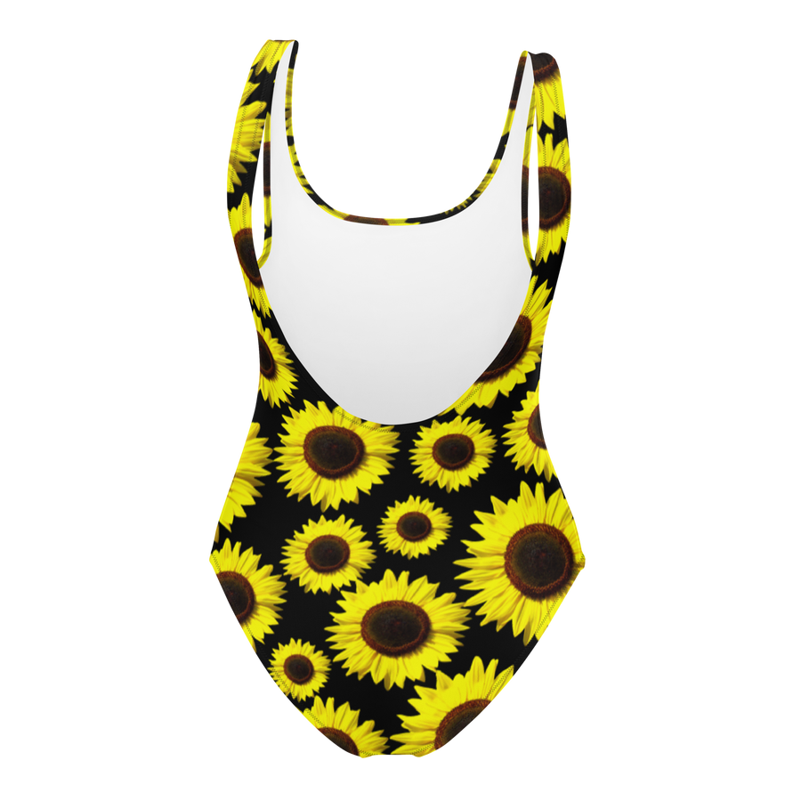 One-Piece Swimsuit - Timeless Sunflower