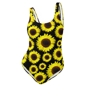 One-Piece Swimsuit - Timeless Sunflower