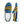 Men’s slip-on canvas shoes - Blue and Yellow Stripes