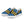 Men’s slip-on canvas shoes - Blue and Yellow Stripes