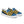 Men’s slip-on canvas shoes - Blue and Yellow Stripes